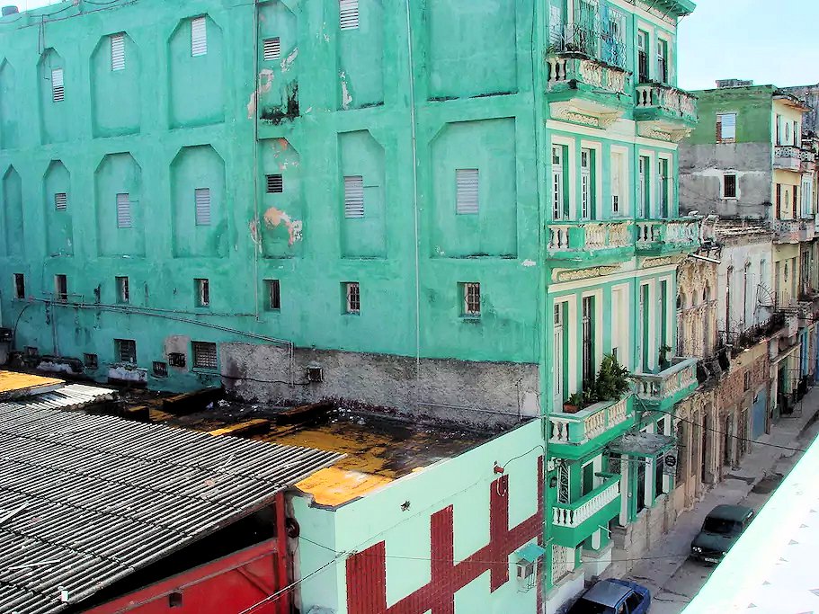 View from the balcony