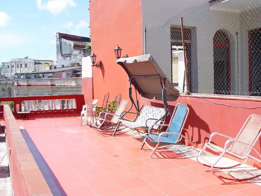 Terrace at the roof top