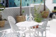 Back terrace