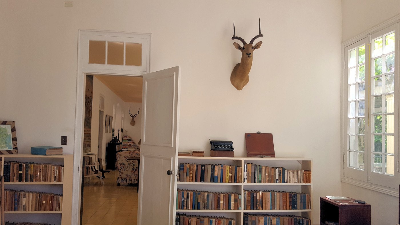 Finca Vigia. House interior