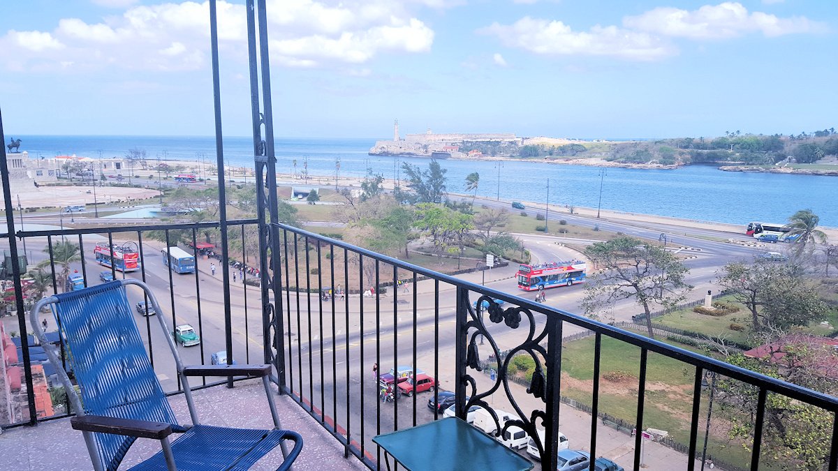 Vista desde el balcón