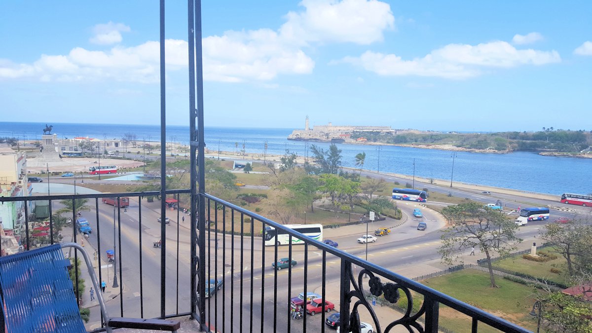 Vista desde el balcón