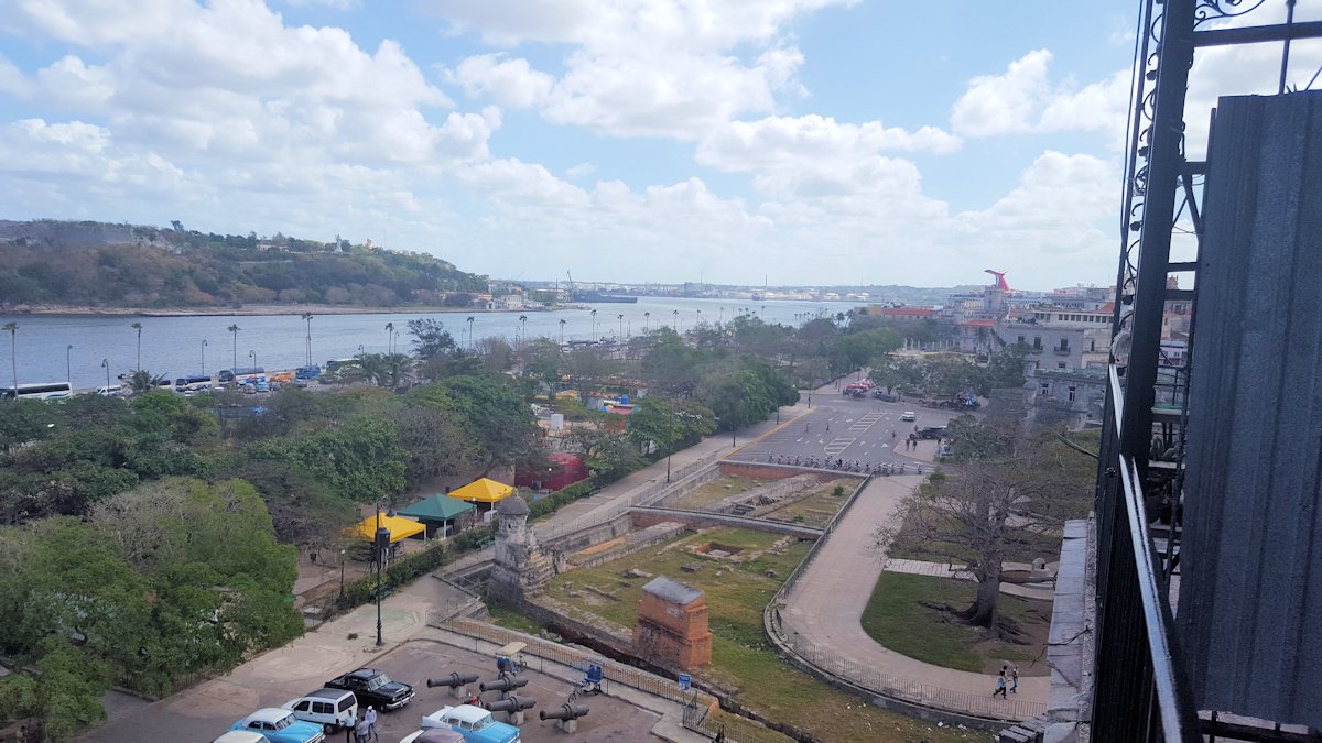 Vista desde el balcón