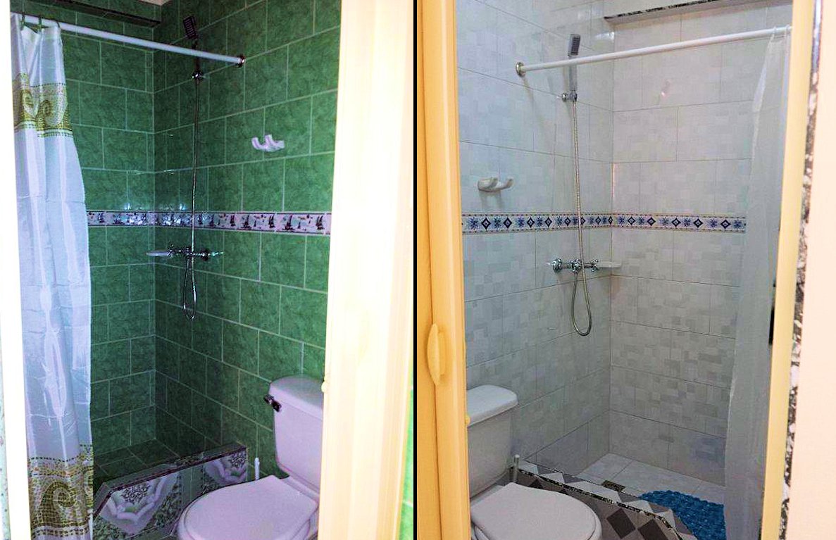 Bathrooms 1 and 2