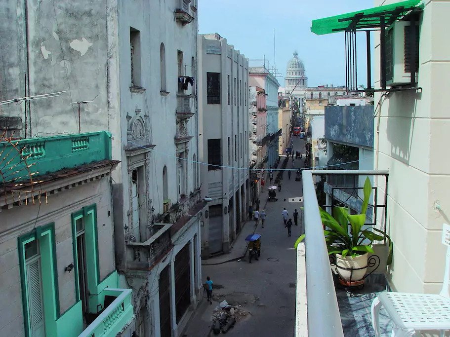 View from the balcony
