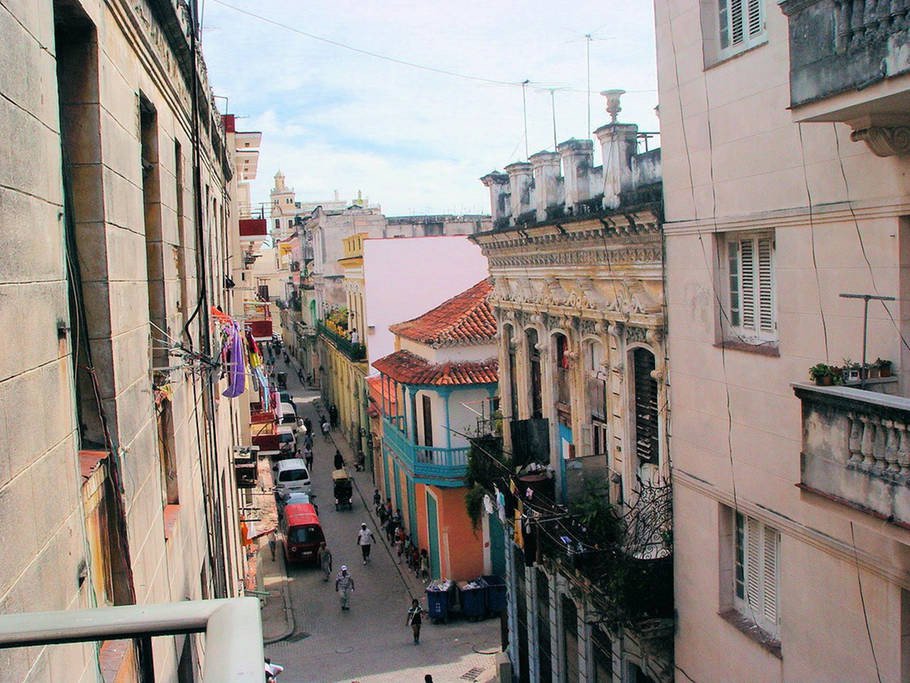 View from the balcony