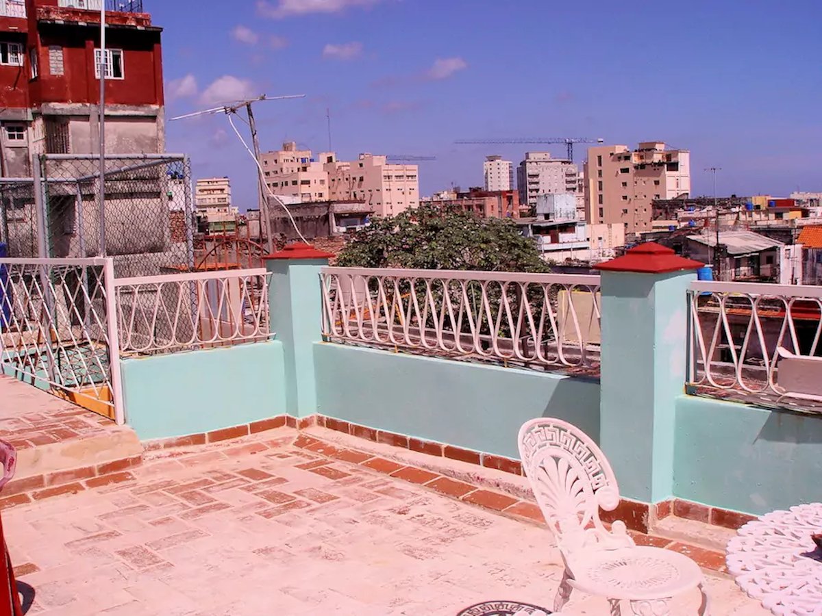 Terrace at the rooftop